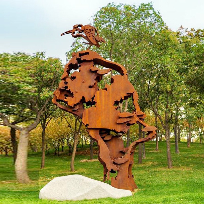 景泰耐候钢雕塑