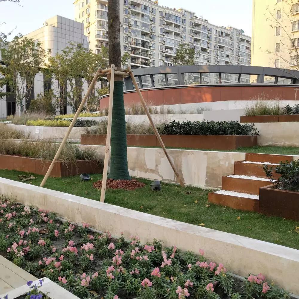 景泰锈钢板花园围边