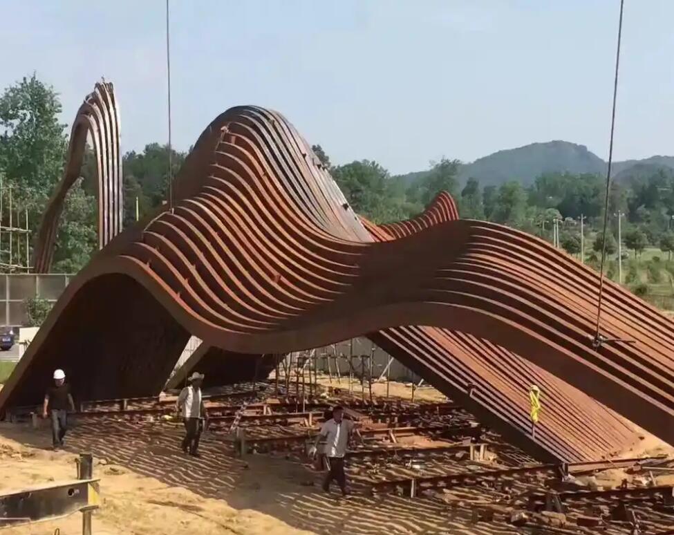 景泰耐候钢板雕塑