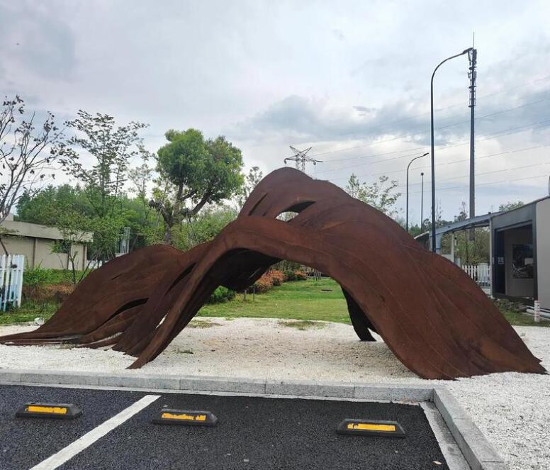 景泰耐候钢板造型